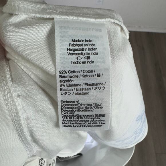 J Crew Maryam Nassir Zadeh Embroidered Mini Shorts US Women's 14 Plus New - Picture 7 of 8